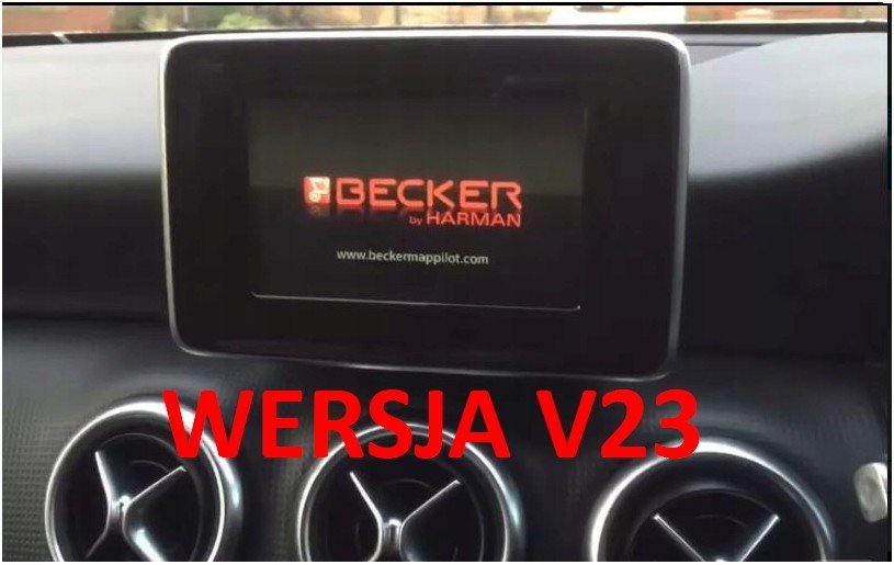 Mercedes Becker Map Pilot 2023 V23 Mapa Evropa