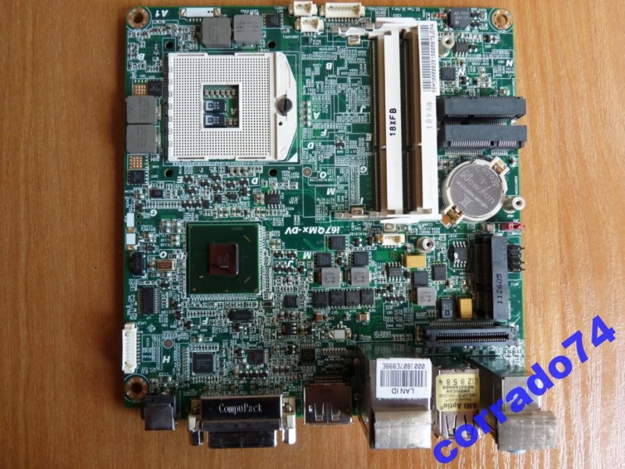 Fujitsu Esprimo Q900 Základní deska mini-ITX QM67
