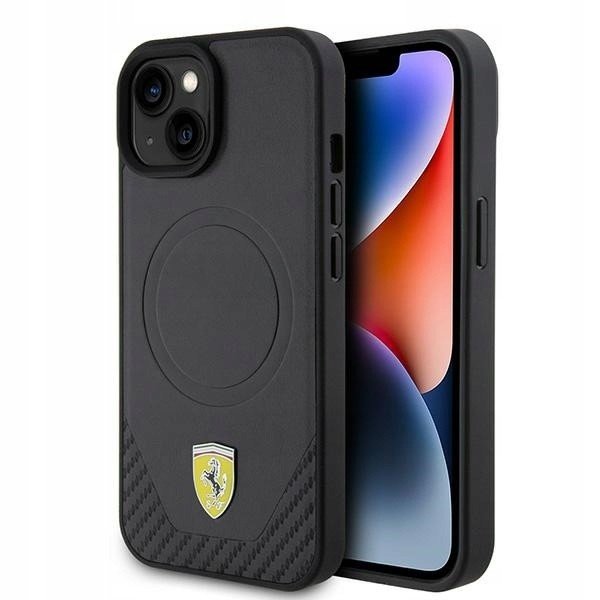 Pouzdro Ferrari FEHMP15SPTEK iPhone 15 6,1