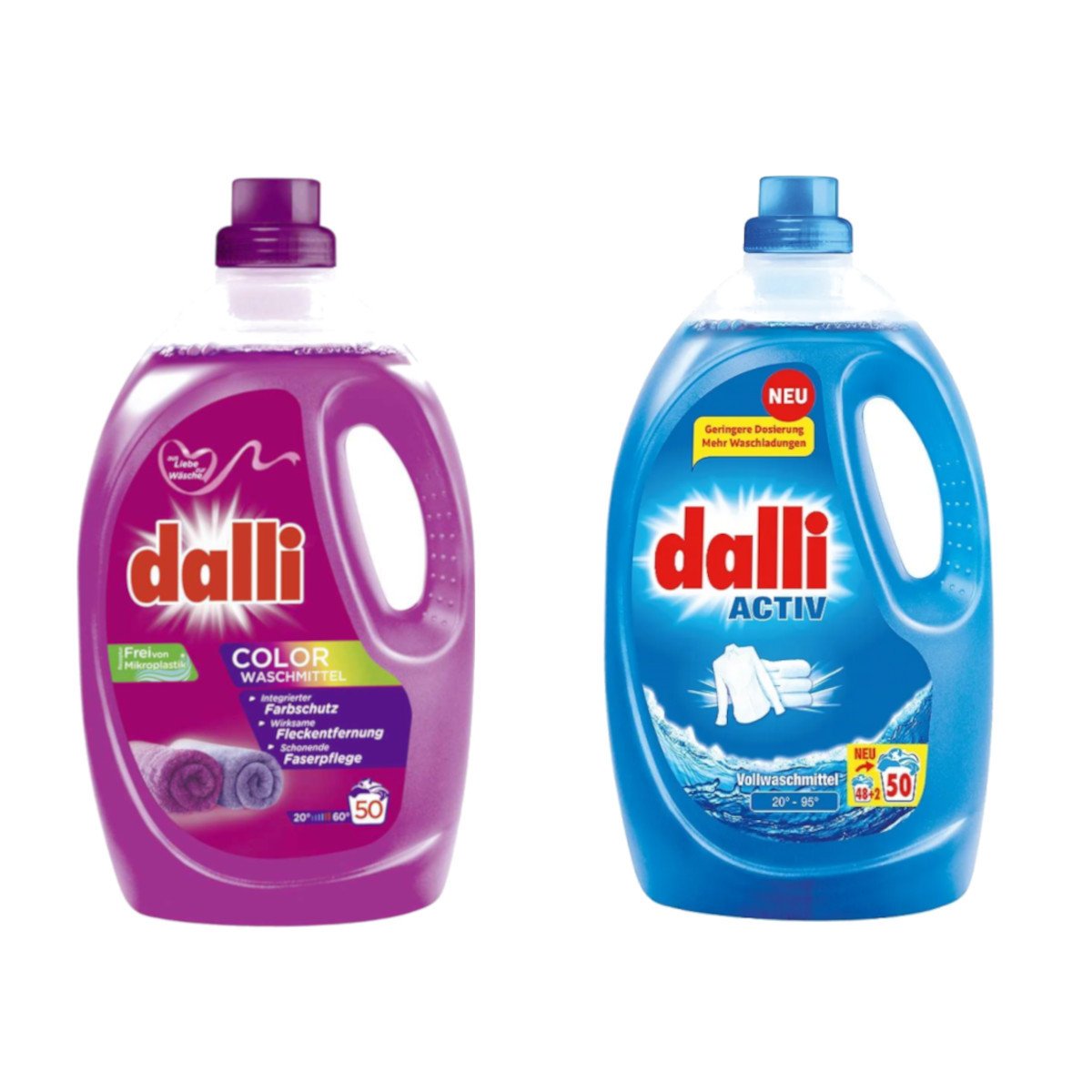 Prací gel Dalli Activ 50 praní 2x 2,75 l
