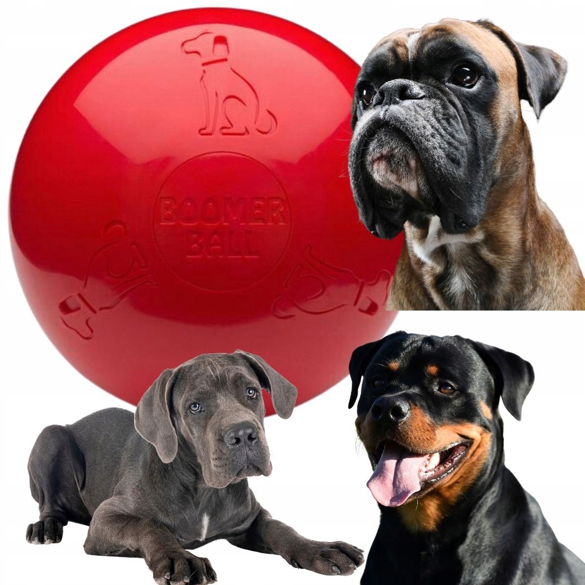Boomer Ball nezničitelný míček pro psa XL 25 cm