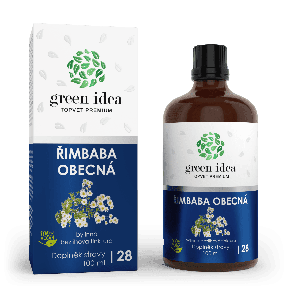 GREEN IDEA Řimbaba obecná - bezlihová tinktura 100 ml