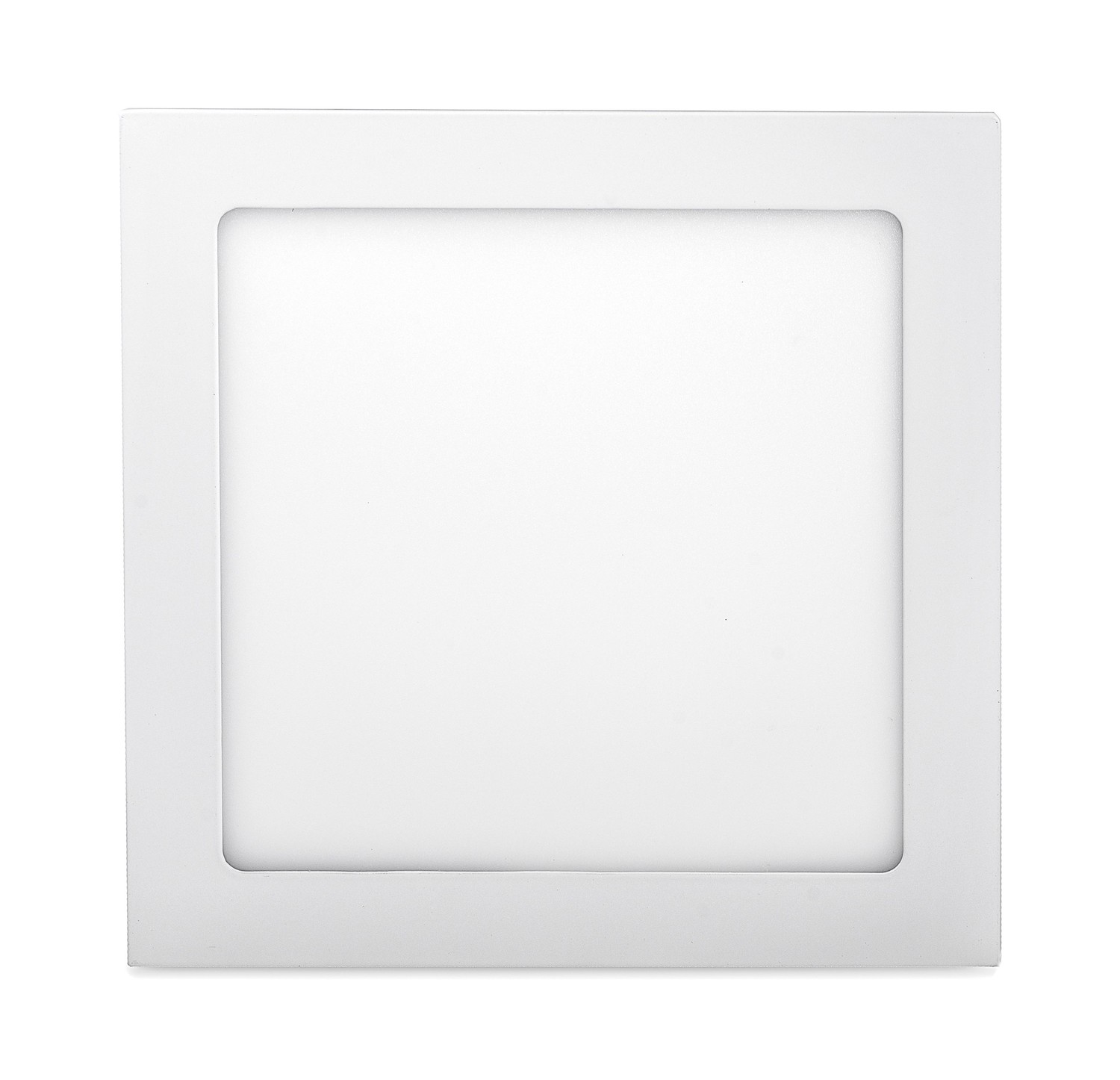 LED Solution Bílý vestavný LED panel hranatý 171 x 171mm 12W stmívatelný Barva světla: Teplá bílá 191168_10290