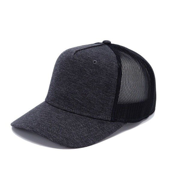 Kšiltovka CoFEE Snap Curved - tmavě šedá-černá