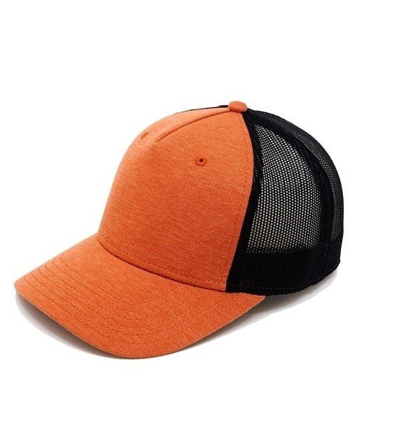 Kšiltovka CoFEE Snap Curved - oranžová-černá