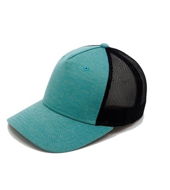 Kšiltovka CoFEE Snap Curved - světle modrá-černá