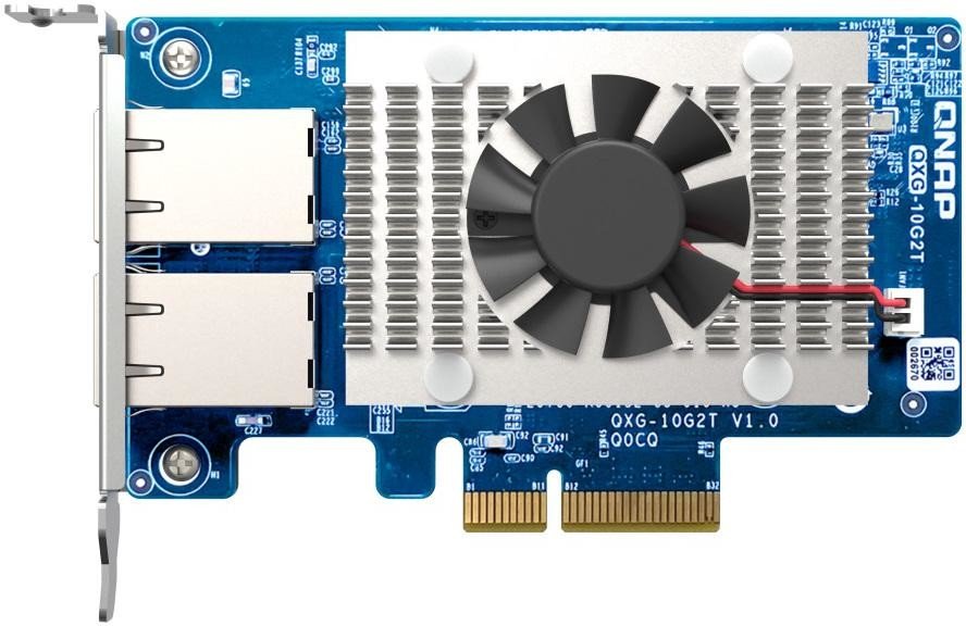 QNAP QXG-10G2T - 2x 10GbE karta pro QNAP NAS (QXG-10G2T)