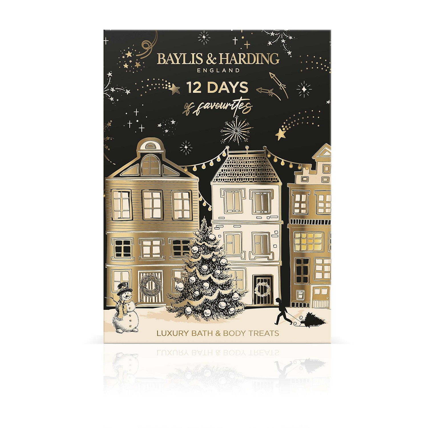 Baylis & Harding Adventní kalendář Dvanáct dní do Vánoc Mandarinka & Grapefruit 12 ks