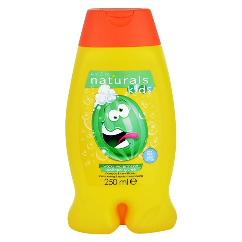 Avon Naturals Kids Wacky Watermelon šampon a kondicionér 2 v 1 pro děti 250 ml