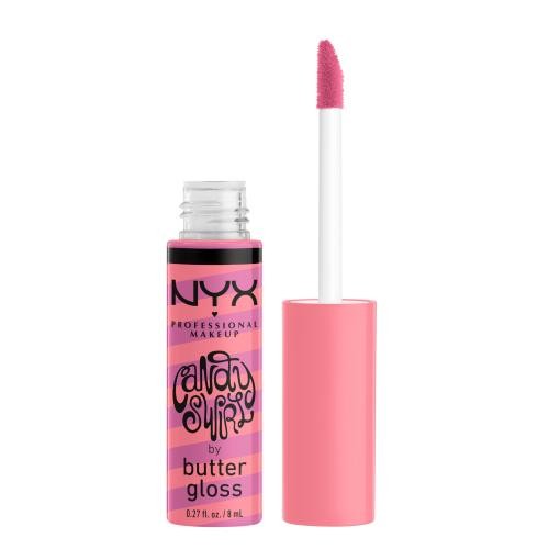 NYX Professional Makeup Butter Gloss Candy Swirl 8 ml lesk na rty pro ženy 02 Sprinkle