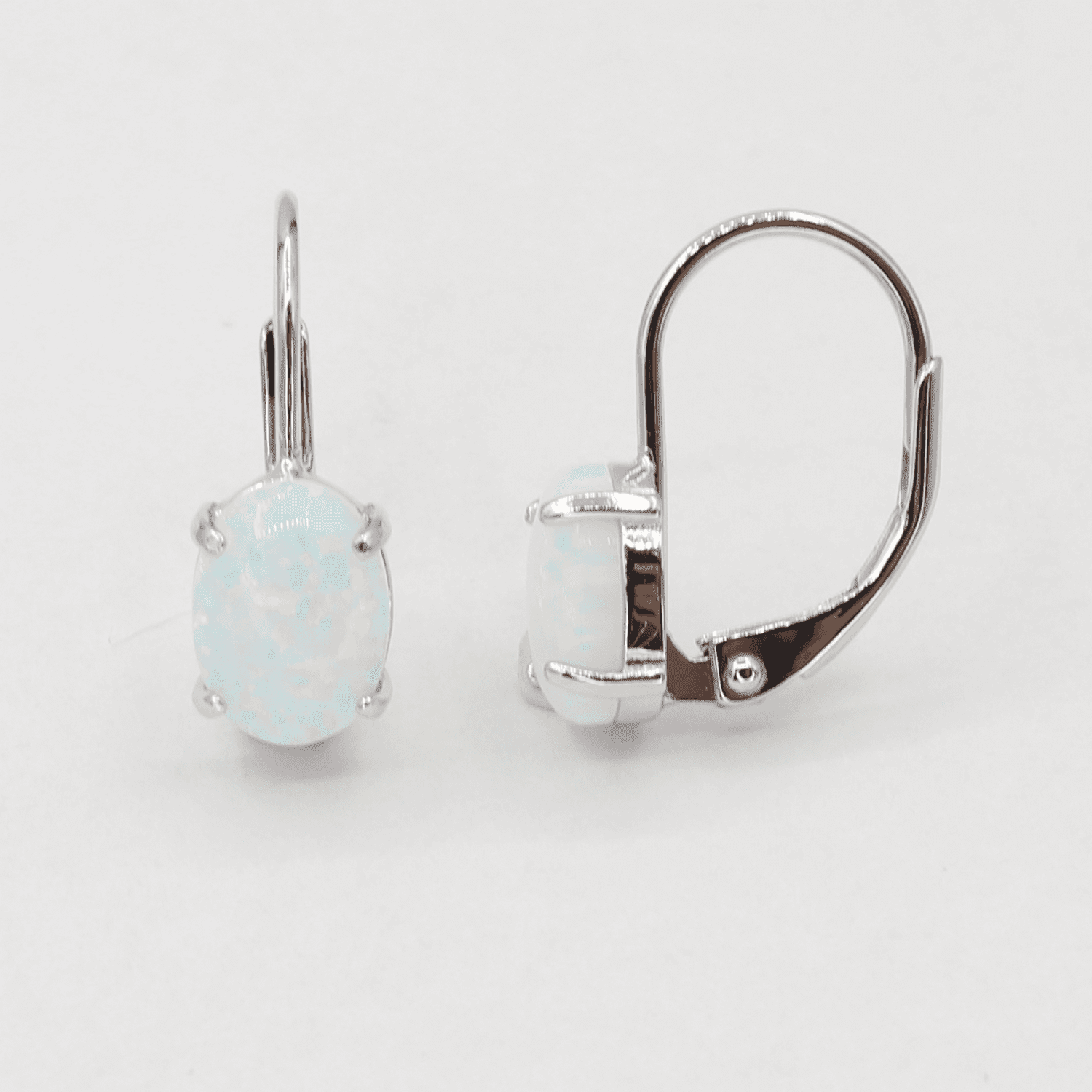 Stříbrné náušnice 104989