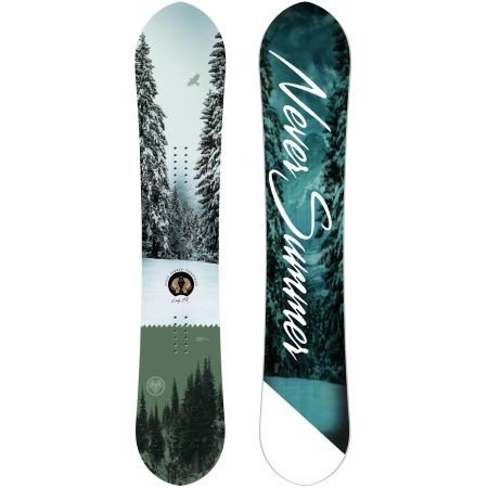 Snowboard Never Summer Lady Fr Wms 2024 - Zelená - 147