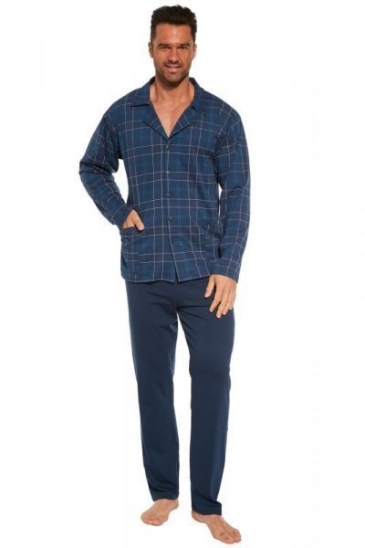 Cornette 114/65 Pánské pyžamo XL tmavě modrá