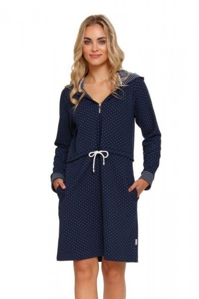 Doctor nap SMZ 5241 navy blue Dámský župan M tmavě modrá