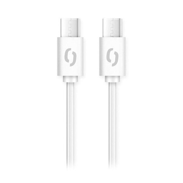 Kabel Aligator Power 100W, Typ C na Typ C, 5A, 1,5m, bílá