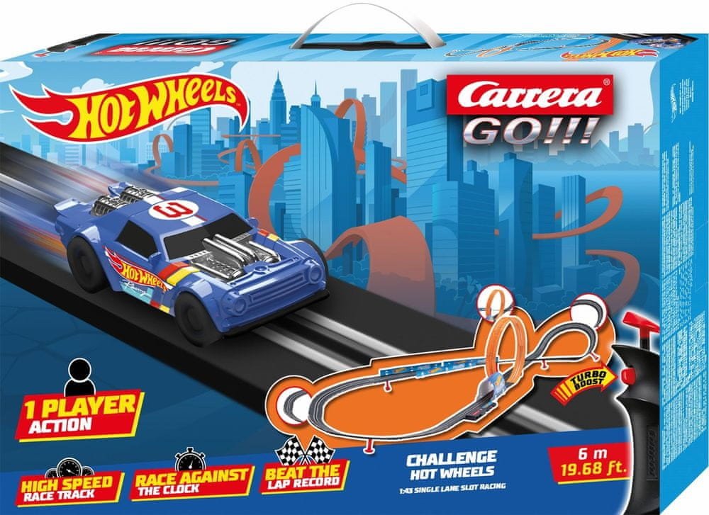 Carrera Autodráha GO Challenger 68000 Hot Wheels