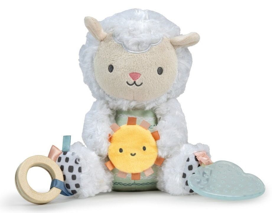 Ingenuity Hračka plyšová aktivní Calm Springs ovce Sheepy 0m+