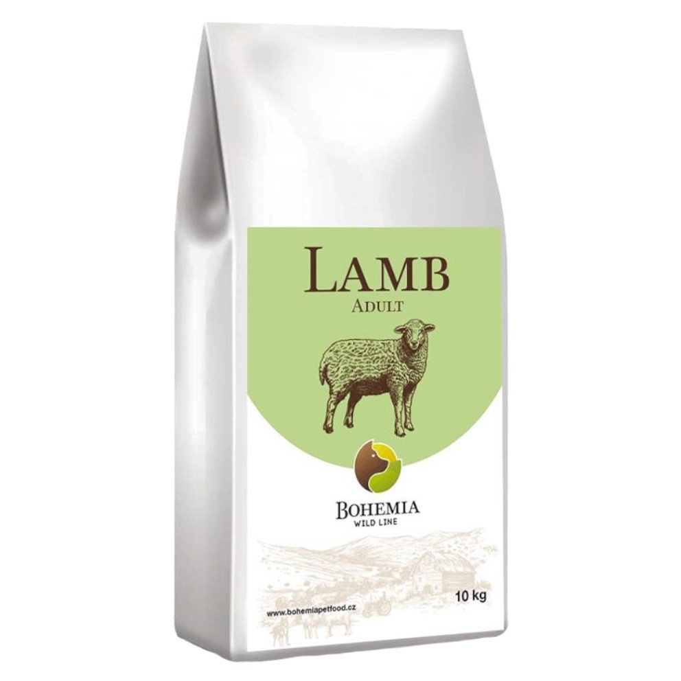 BOHEMIA Wild Adult Lamb Granule pro psy 10 kg