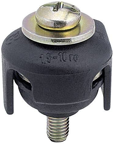 HellermannTyton 435-01559 Tap Connector 1510-ST-BK odbočná svorka Pro kabel o rozměru: - Tuhost (příčný řez): 1.5-10 mm² 1 ks černá
