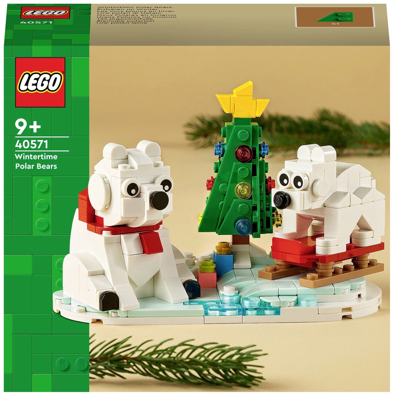 40571 LEGO® ICONS(TM) Lední medvědi v zimě