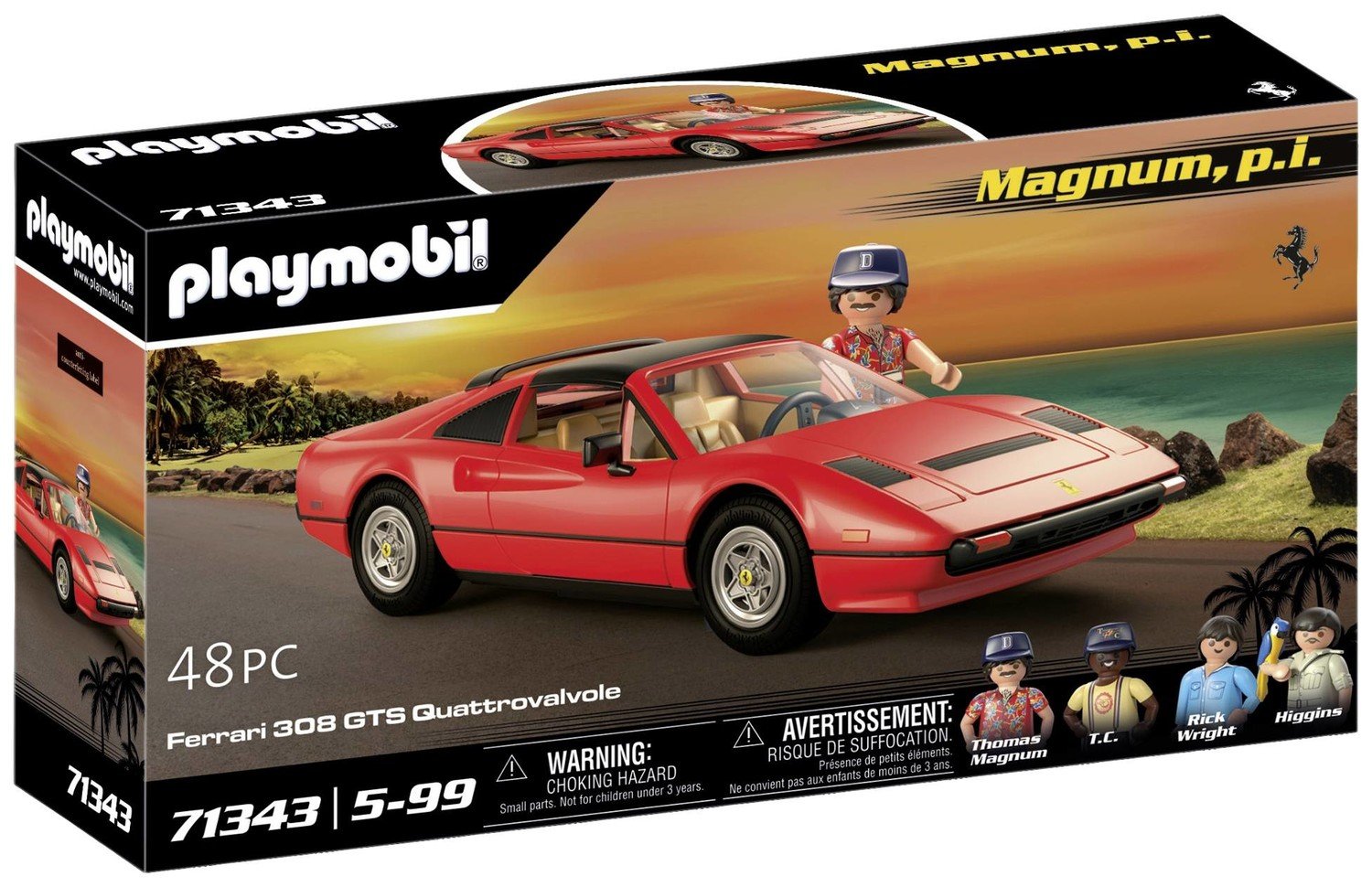 Playmobil® Magnum, p. Ferrari F60 308 GTS Quattrovalvole 71343
