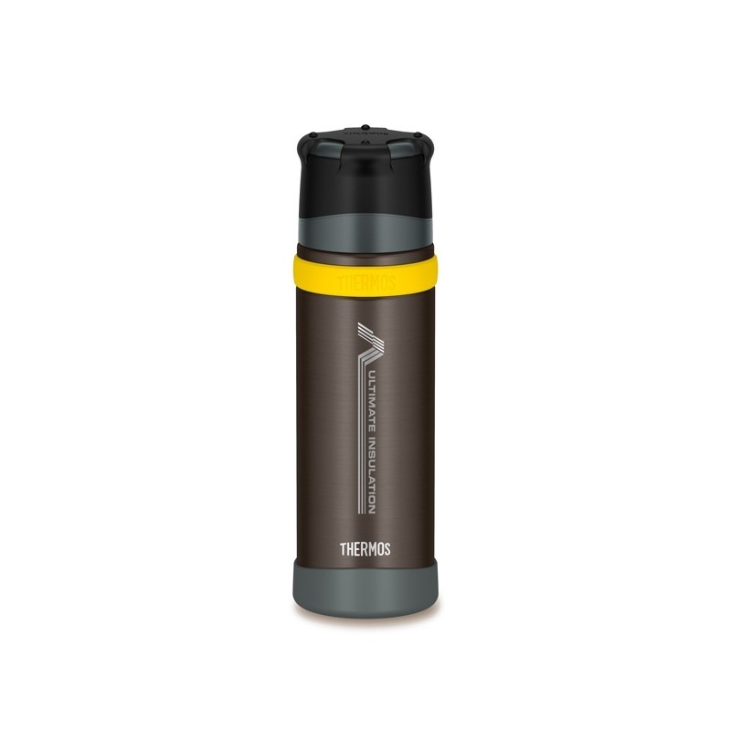 Termoska se šálkem Thermos Mountain FFX 500 ml - černá-žlutá