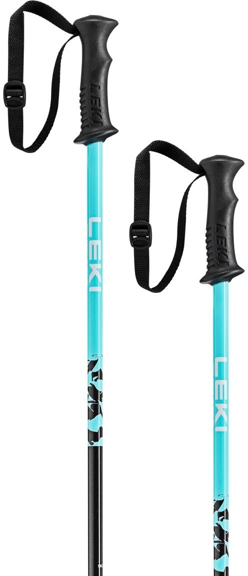 Leki Rider - darkblue/light turquoise/white 105