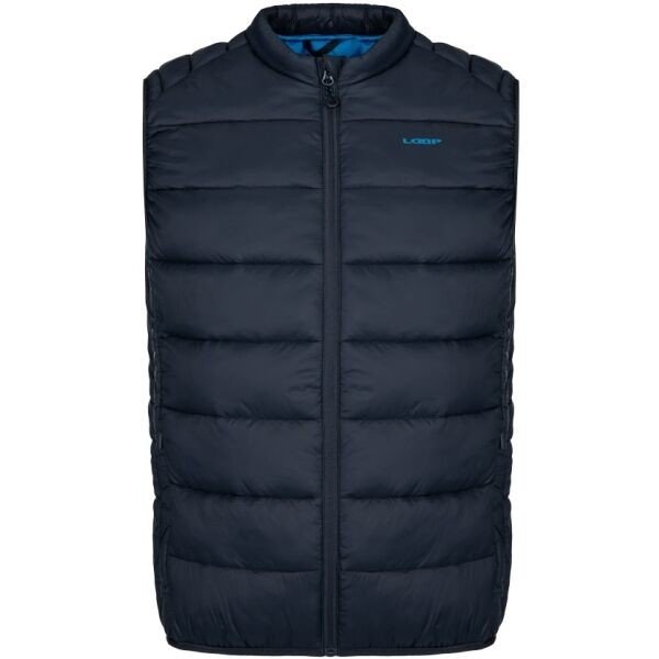 Loap IRHIM Pánská vesta, tmavě modrá, velikost M