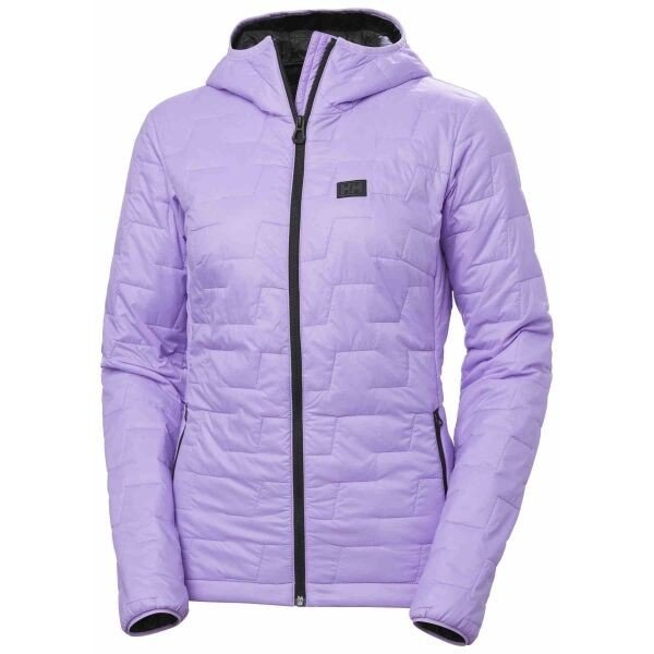 Helly Hansen LIFALOFT HOODED Dámská zateplená bunda, fialová, velikost S