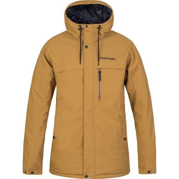 Hannah BRIENE Pánská zimní bunda, hnědá, velikost XXL