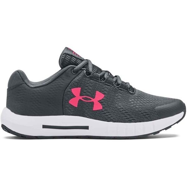 Under Armour GS PURSUIT Dívčí běžecká obuv, šedá, velikost 37.5