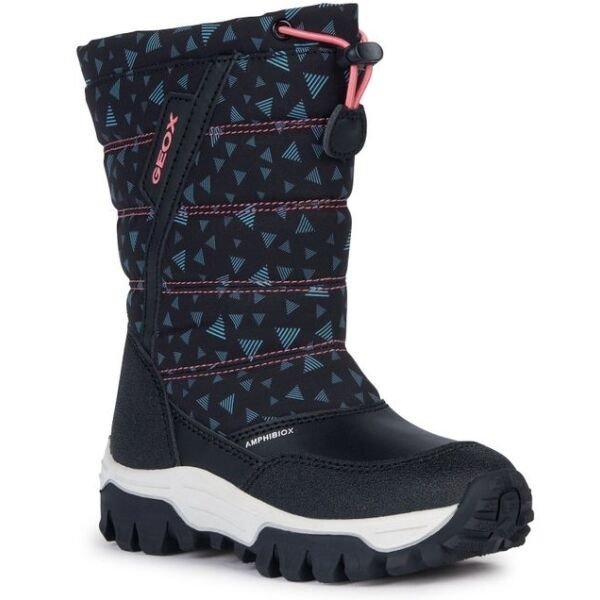 Geox HIMALAYA GIRL B Dívčí boty, černá, velikost 33