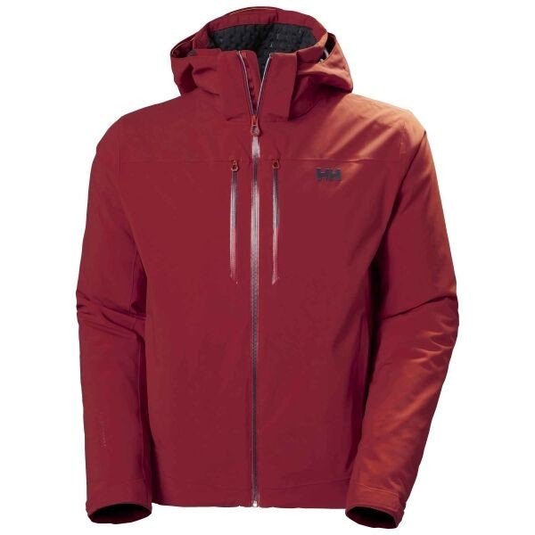 Helly Hansen ALPHA LIFALOFT Pánská lyžařská bunda, červená, velikost XXL