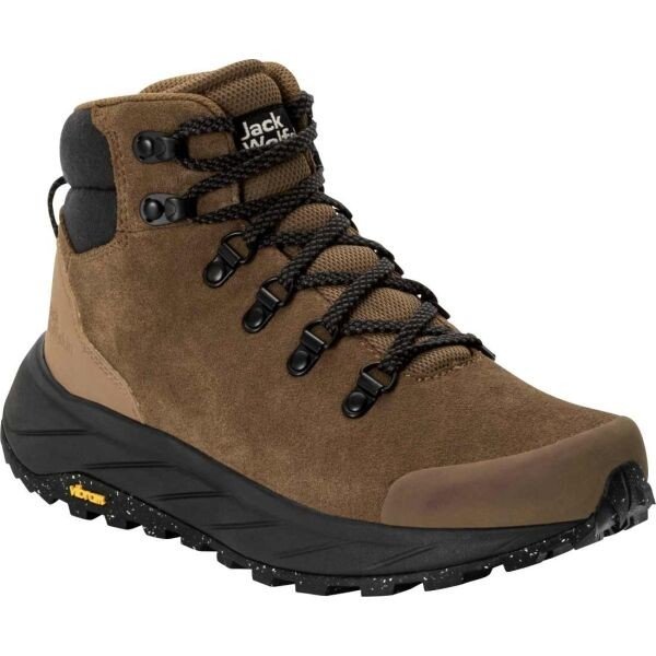 Jack Wolfskin TERRAVENTURE URBAN MID W Dámská turistická obuv, hnědá, velikost 38