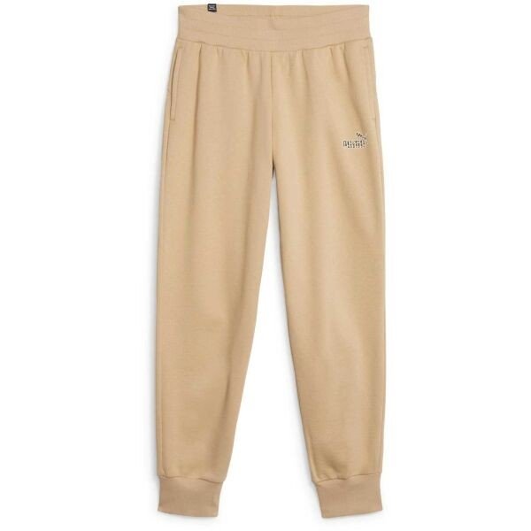 Puma ESS+ ANIMAL Dámské tepláky, béžová, velikost S