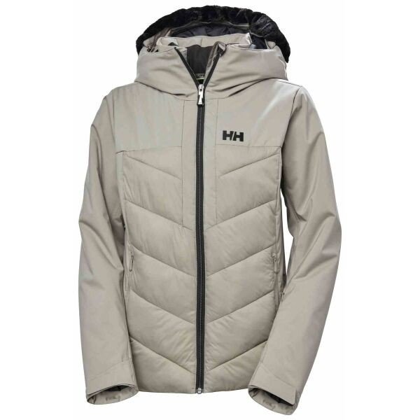 Helly Hansen BELLISSIMO Dámská lyžařská bunda, šedá, velikost L