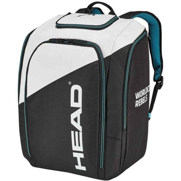 Head REBELS RACING BACKPACK S 60 Batoh na lyžařské boty a vybavení, černá, velikost S