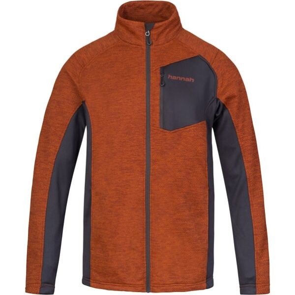 Hannah RON Pánská funkční mikina, červená, velikost XL