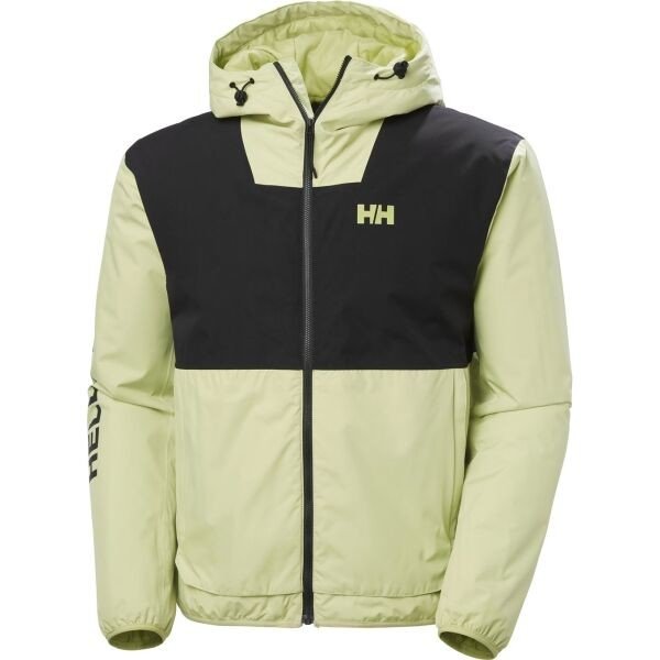 Helly Hansen ERVIK INS RAIN Pánská zateplená bunda, světle zelená, velikost M