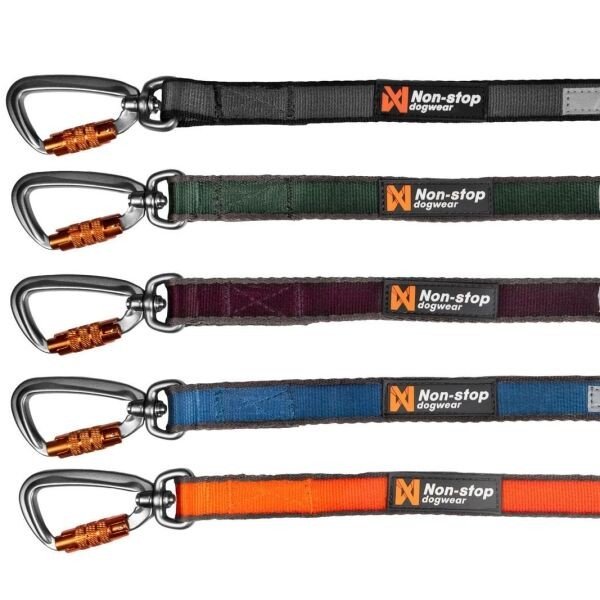 NON-STOP DOGWEAR MOVE LEASH 150 CM Vodítko, černá, velikost 150