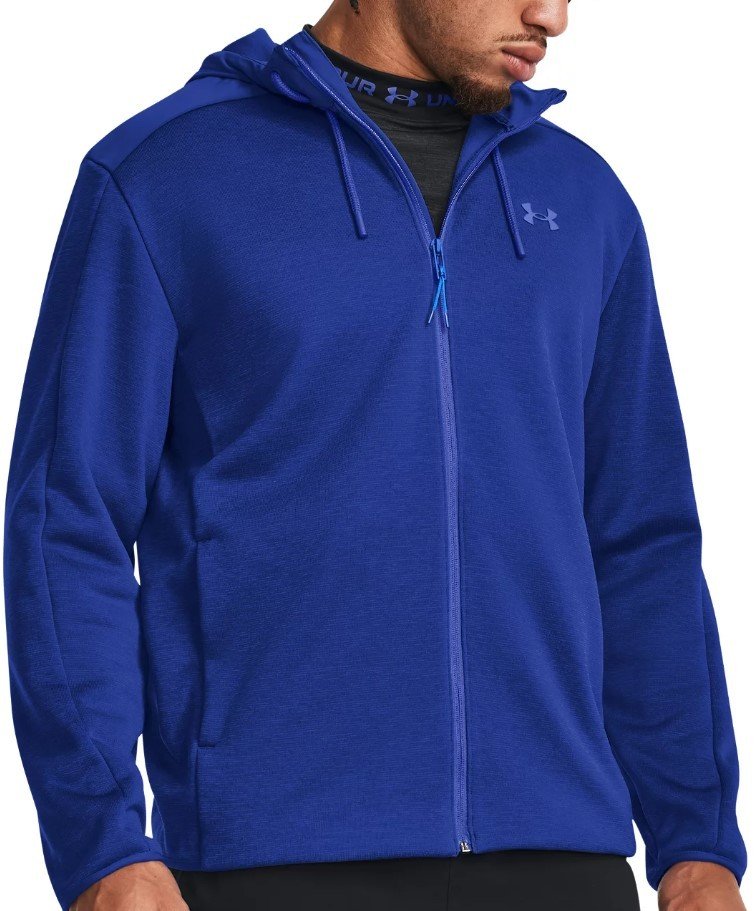 Mikina s kapucí Under Armour UA ESSENTIAL SWACKET-BLU