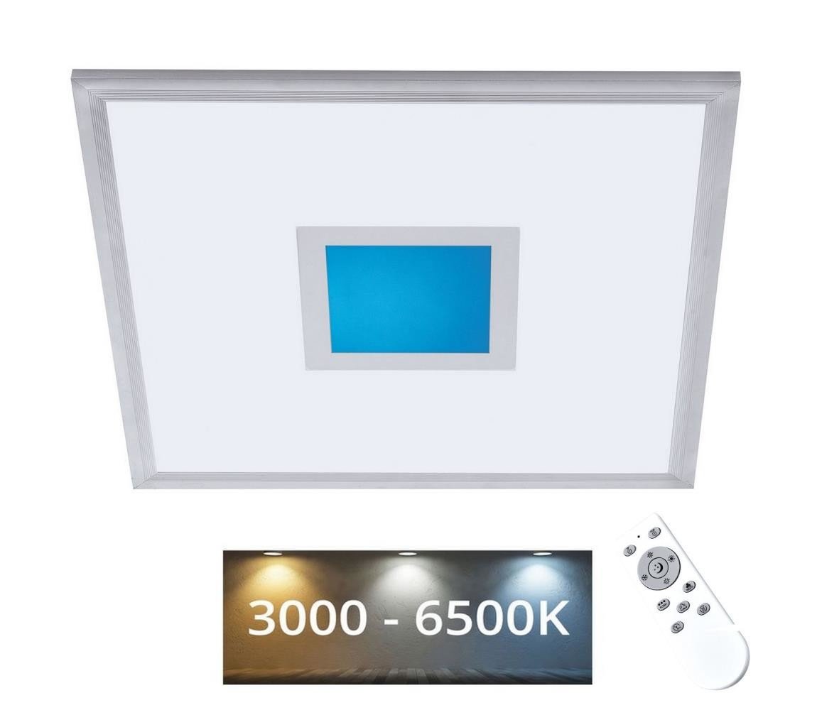LED RGBW Stmívatelný panel LED/24W/230V 3000-6500K + dálkové ovládání