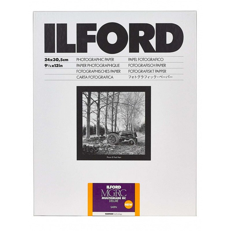 ILFORD 12.7x17.8/100 Multigrade V, černobílý fotopapír, MGRCDL.25M (satin)