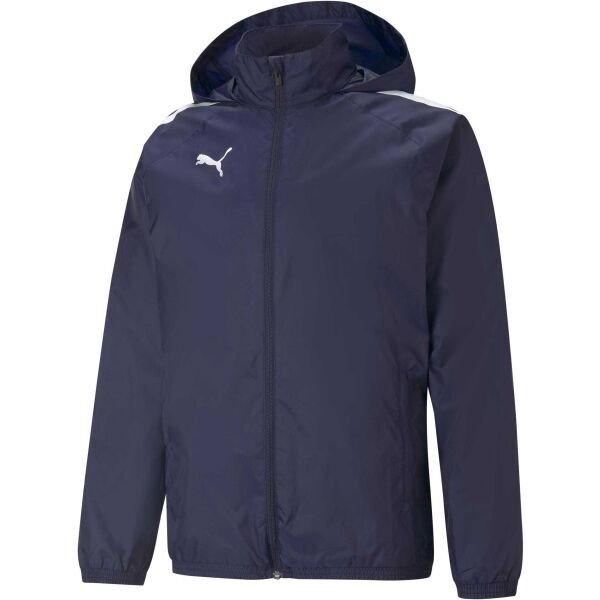Puma TEAMLIGA ALL WEATHER JACKET Pánské bunda, tmavě modrá, velikost XL