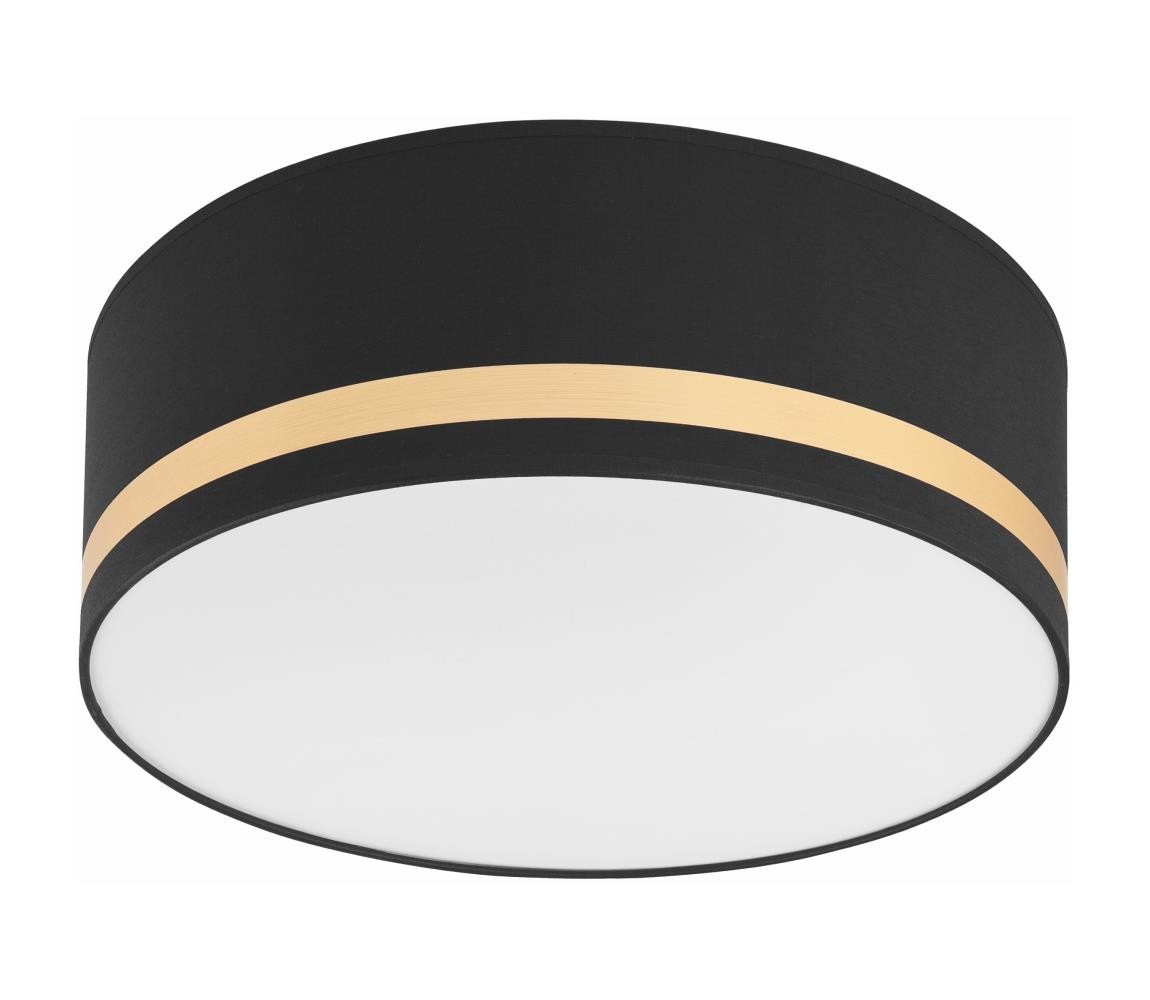 Stropní svítidlo SIRJA STRIPE 2xE27/15W/230V pr. 35 cm černá