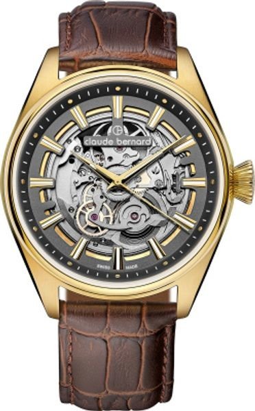 Claude Bernard Proud Heritage Automatic Skeleton 85307-37jc-gid