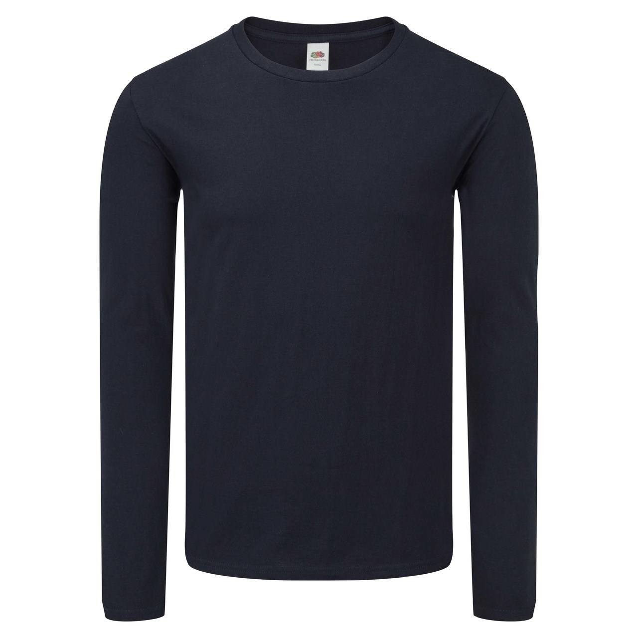 Granatowa koszulka męska Iconic Fruit of the Loom