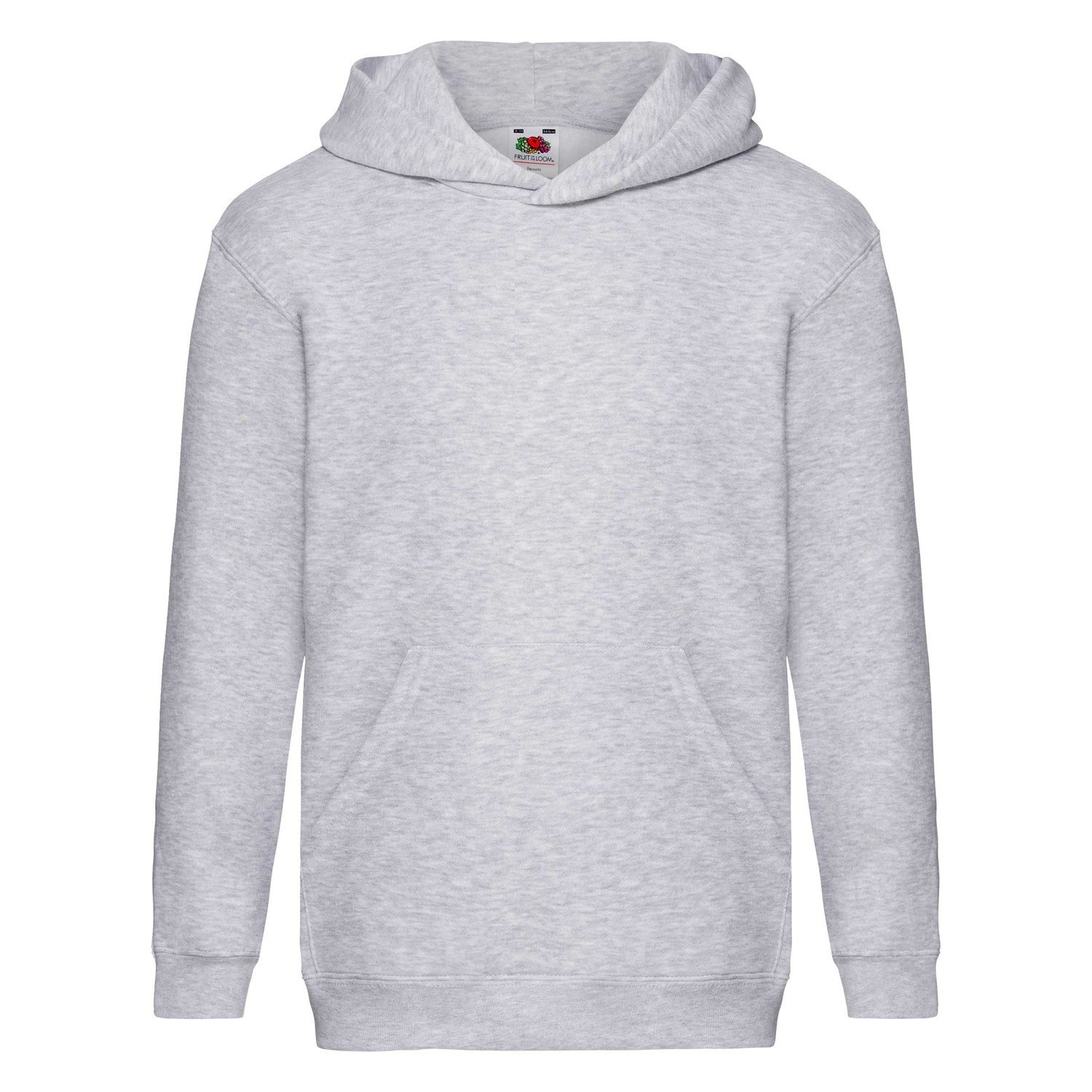 Szara bluza dziecięca Hooded Sweat Fruit of the Loom