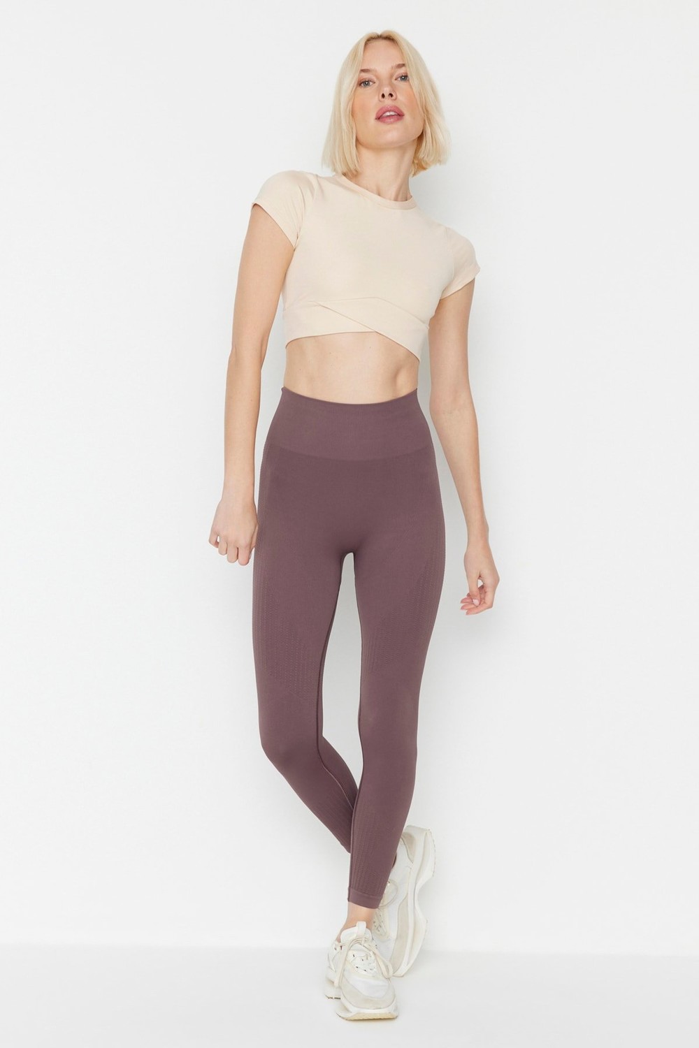 Jerf Lily - Natural Brown High Waist Consolidating Leggings