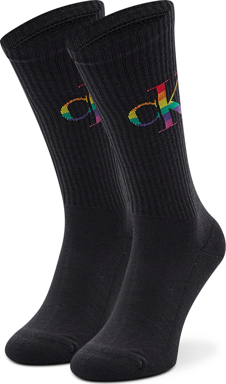 Pánské klasické ponožky Calvin Klein 701218924 Black 002